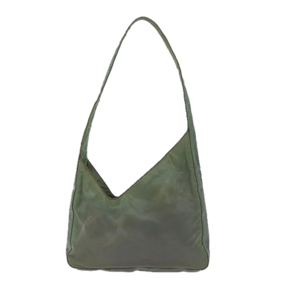 PRADA Shoulder Bag Nylon Green Auth bs14207 - Picture 2 of 16